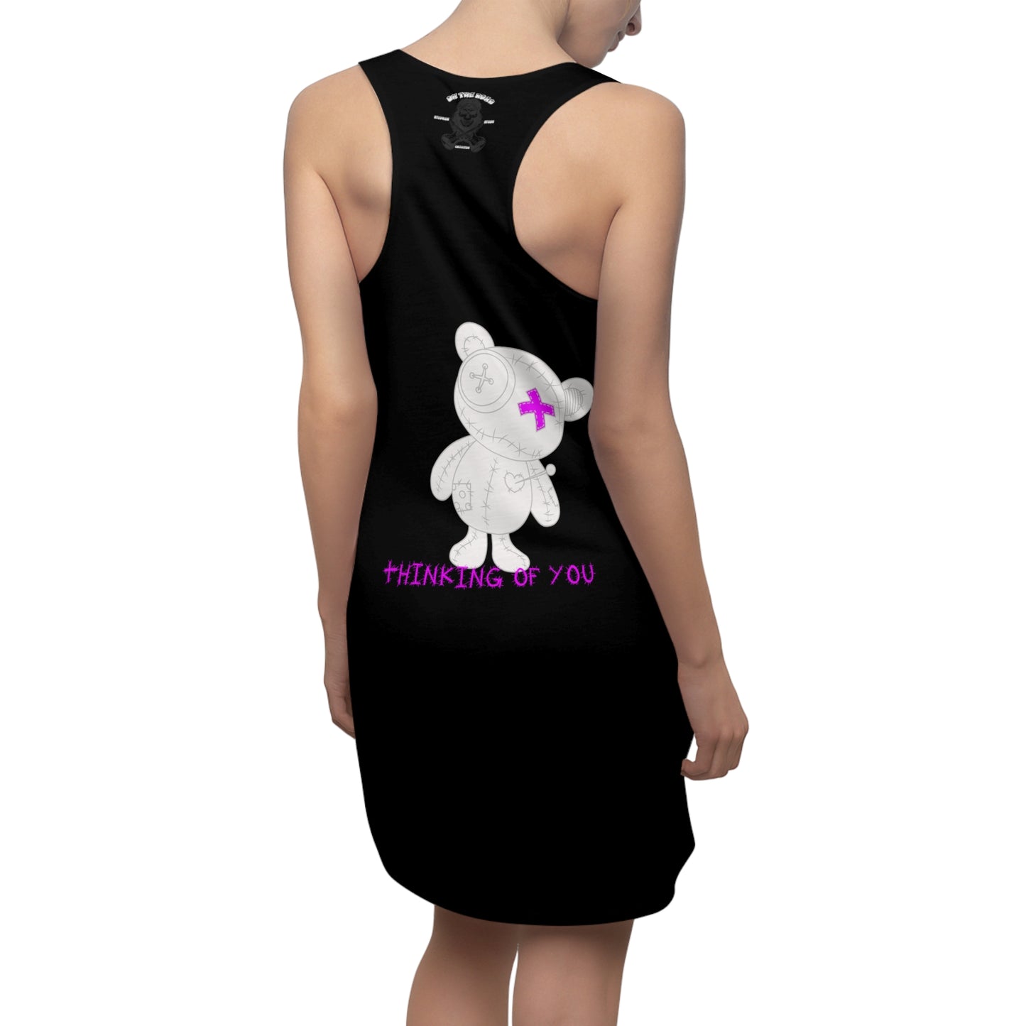 Voodoo Doll Racerback Dress (AOP)