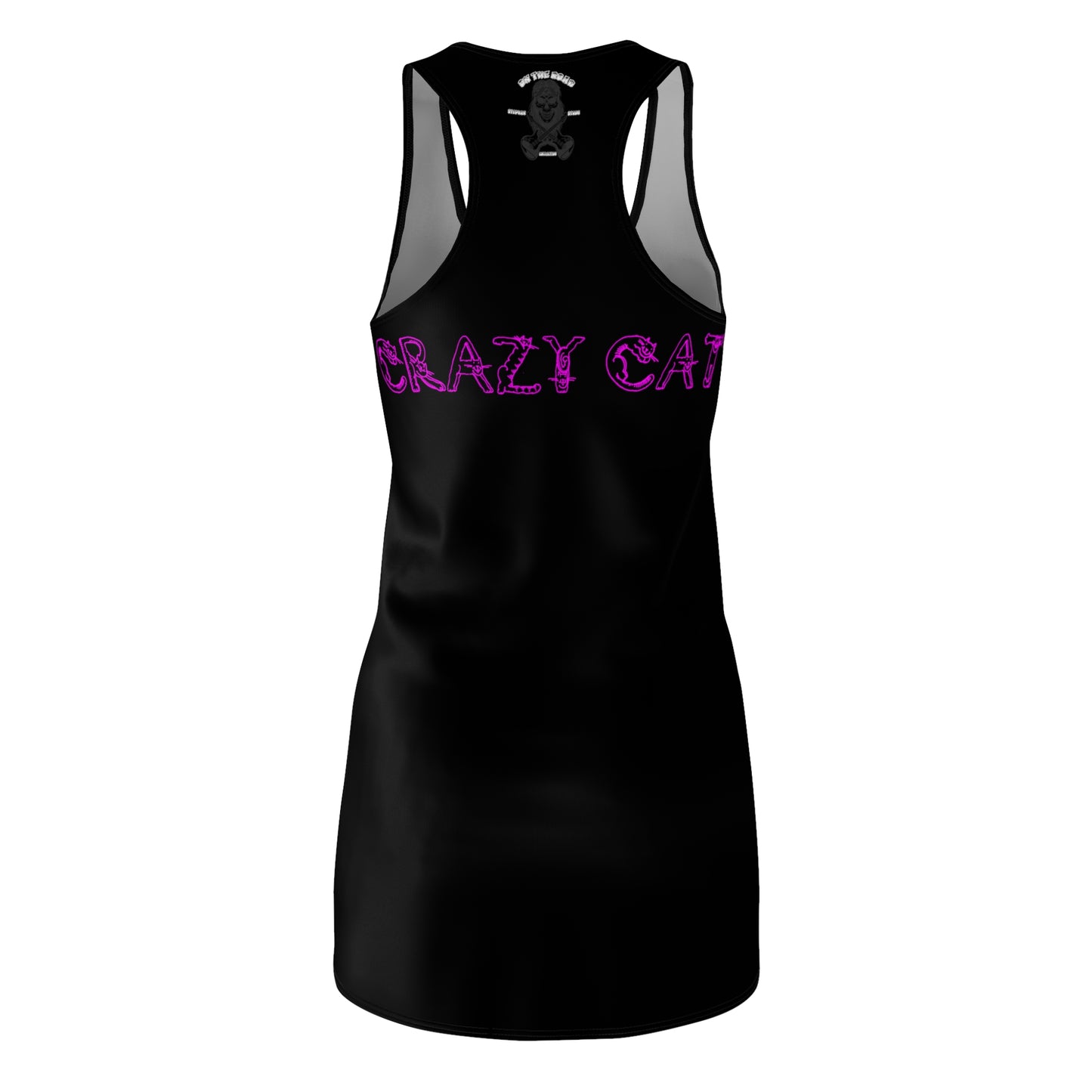 CRAZY CAT  Racerback top