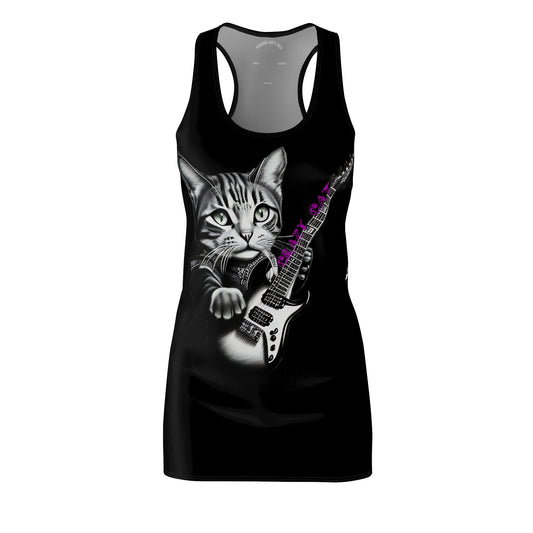 CRAZY CAT  Racerback top