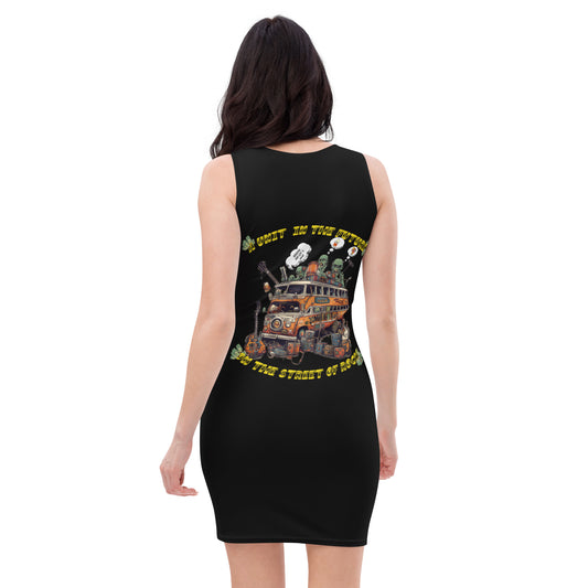 Street of Rock Bodycon-Kleid