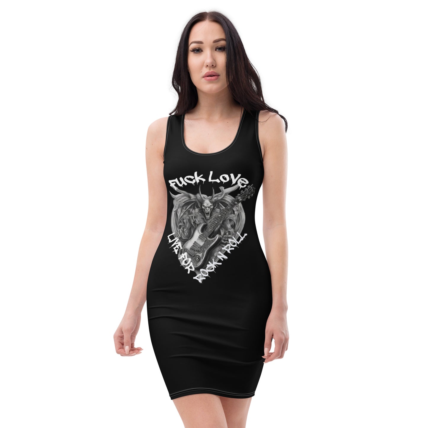 Fuck Love live for Rock n’ Roll Kleid