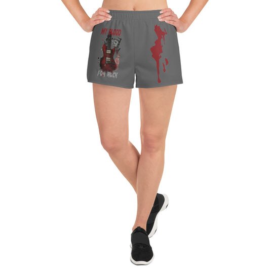 My Blood for Rock Recycelte Sport-Shorts für Damen