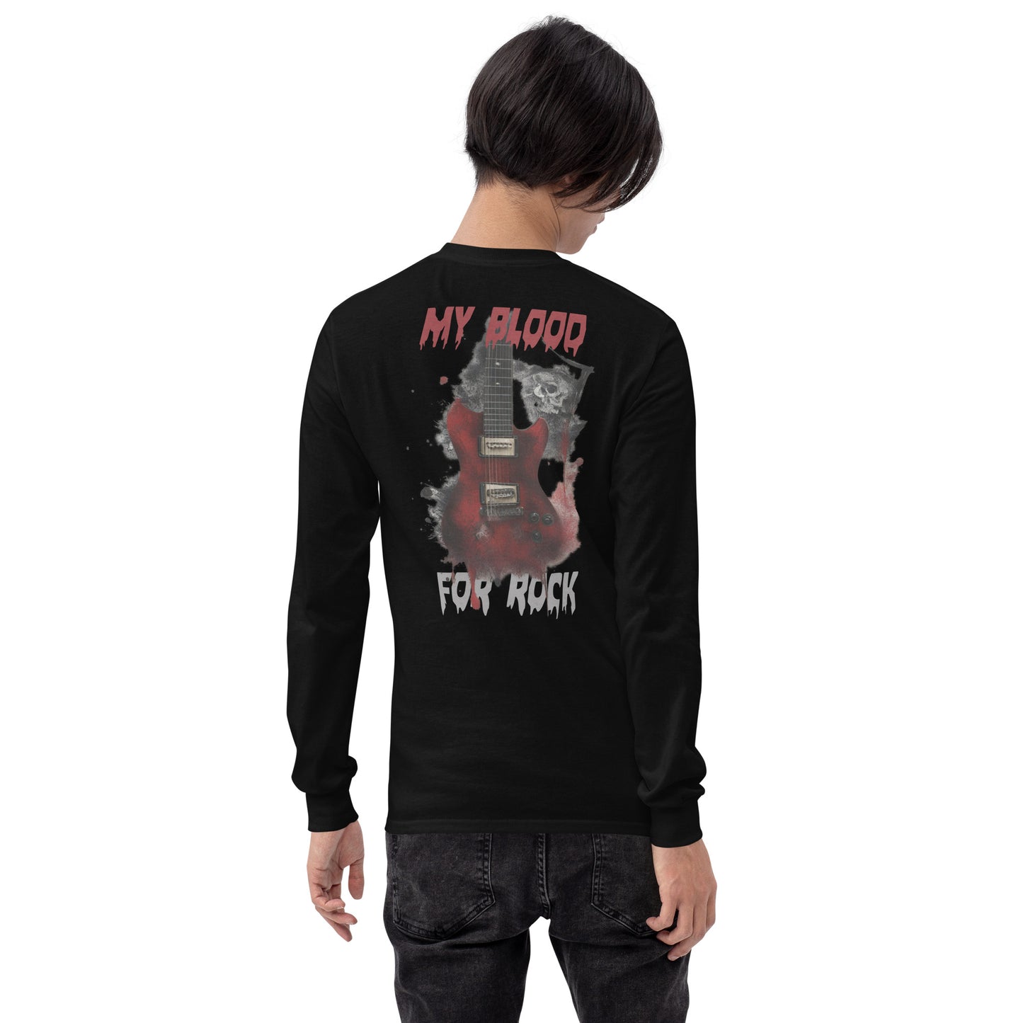 My Blood for Rock Herren-Langarmshirt