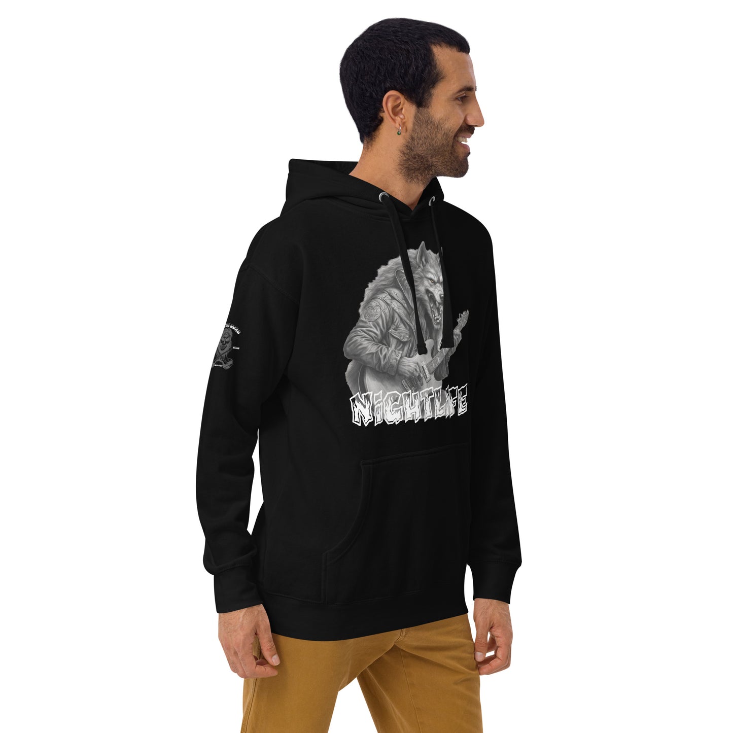 Nightlife Unisex-Kapuzenpullover