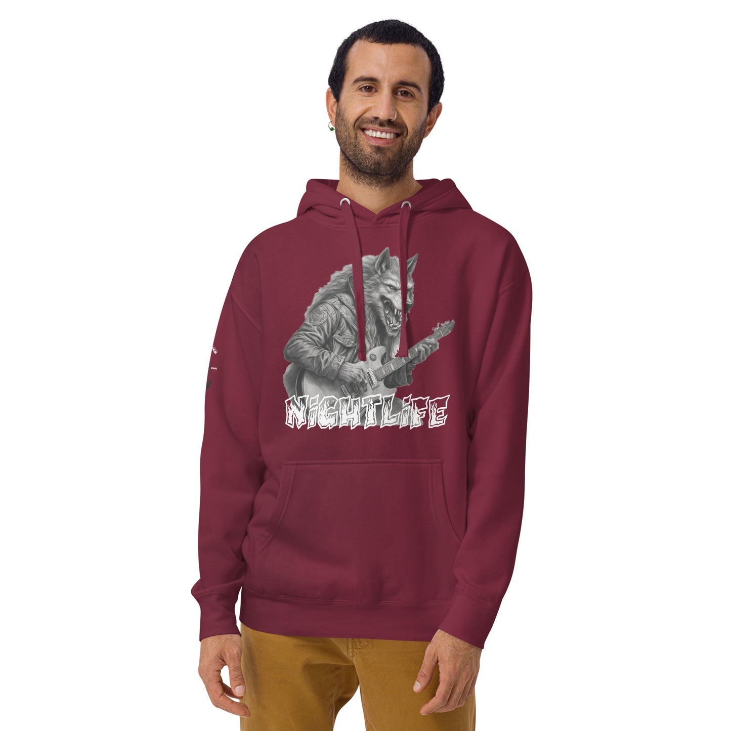 Nightlife Unisex-Kapuzenpullover